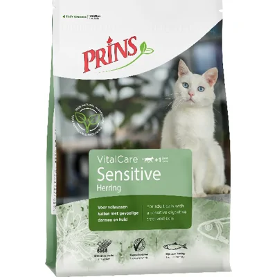 Prins Vitalcare Sensitive Haring kattenvoer 10kg