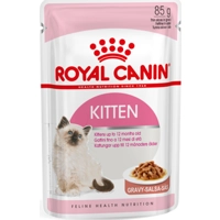 Royal Canin kitten morsels in gravy (saus) natvoer voor kitten zakjes 12x85gr