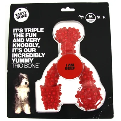 Tasty bone trio bone beef 18x12x5 cm