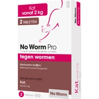 No Worm Pro Kat 2 tabletten product name