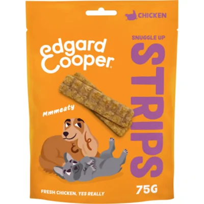 10x Edgard&Cooper Adult Strips Kip 75 gr