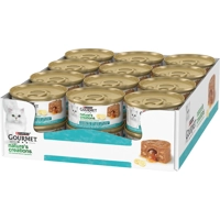24x Gourmet Nature's Creations Blik Mousse met Saus Kabeljauw 85 gr