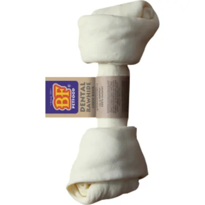 BF Petfood Dental Knoop Rawhide Rawhide