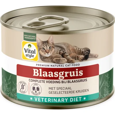 Vitalstyle Kattenvoer Blik Blaasgruis 200 gr