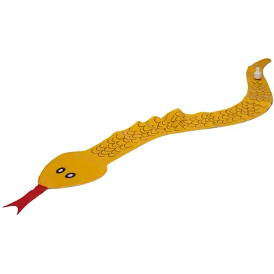 Beeztees Splashy Snake - Geel - 150×19,5×0,01 cm