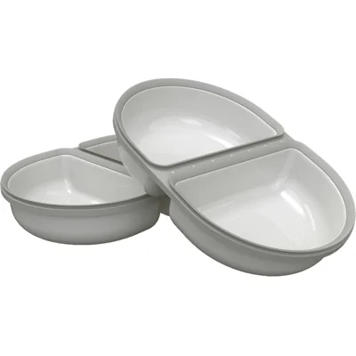 SureFeed Voerbak (gedeeld) - Grijs - 2 stuks