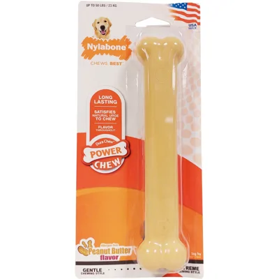 Nylabone Dura Chew Peanut Butter Hondenkluif - Giant (Tot 20 kg)