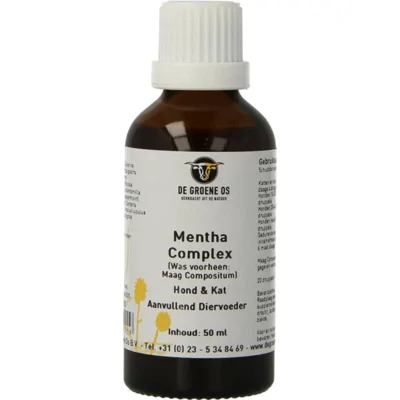 Groene Os Mentha Complex - Hond/Kat - 50 ml