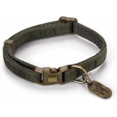 Designed by Lotte Velura - Hondenhalsband   - Groen - 20-30 x 10 cm