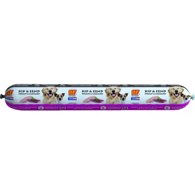 Biofood Vleesvoeding Worst Eend Hond 800 gr