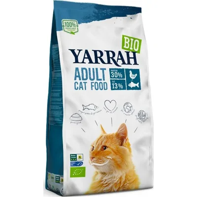 Yarrah Bio Kattenvoer Vis 2,4 kg