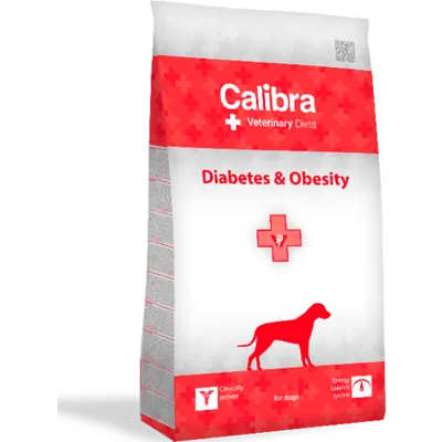 Calibra Veterinary Diets Dog Diabetes & Obesity hondenvoer 2kg