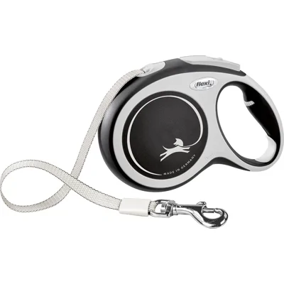Flexi New Comfort band zwart L - 8m