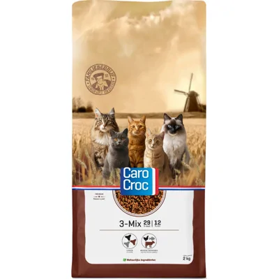 Carocroc 29/12 - 3 Mix kattenvoer 12,5 kg