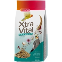 7x Beaphar XtraVital Grote Parkiet 500 gr product name