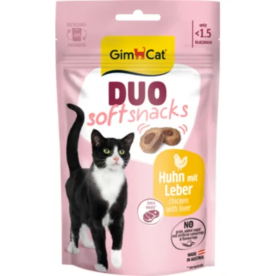 GimCat Duo Kattensnack Kip&Lever 50 gr