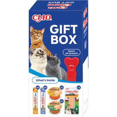Inaba Ciao Gift Box Kattensnacks 2024 305 gr