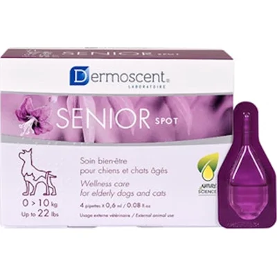 Dermoscent Senior Spot-on Hond en Kat - 0-10 kg