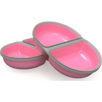 SureFeed Voerbak (gedeeld) - Roze - 2 stuks