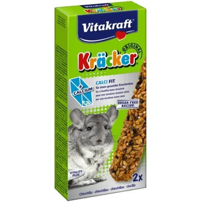 Vitakraft Kräcker Calci Fit Chinchilla - 112 g