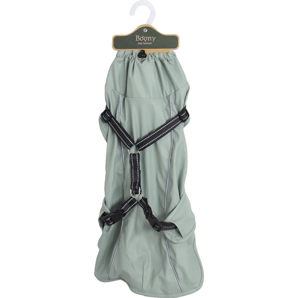 Boony Regenjas + Tuig - 45 cm - Groen