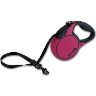 KONG Retractable Leash Terrain - S - Roze