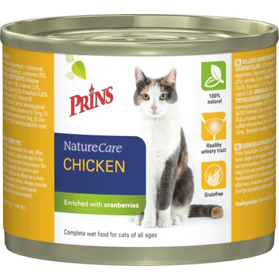 Prins NatureCare Cat - Chicken - 12 x 200 g