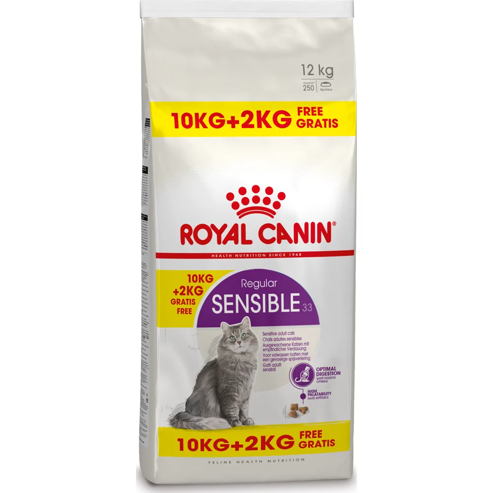 Royal Canin Sensible 33 10 + 2 kg