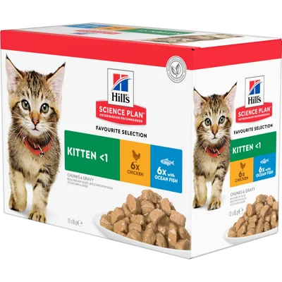 Hill's Science Plan Kitten Multipack Classic (12x85g)