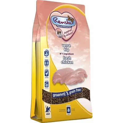Renske Super Premium Adult verse Kip kattenvoer 1,5kg