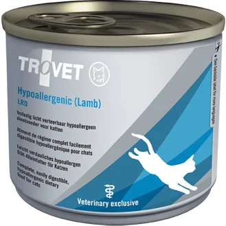Trovet Hypoallergenic Lam LRD kat natvoer 200gr