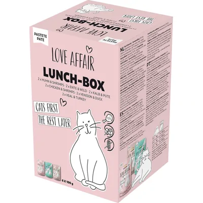 Hardys Love Affair Lunchbox multipack natvoer kat 12 x 100 g
