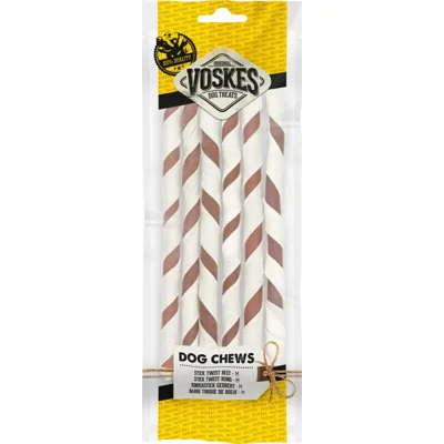10x Voskes Twist Stick Beef M 6 stuks