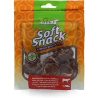 Braaaf Chips Hondensnack Rund Steak met Vis 85 gr