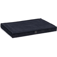 Designed by Lotte Ortho Benchkussen Ribbed Antraciet 88 x 58 cm