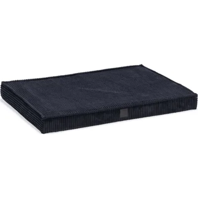 Designed by Lotte Ortho Benchkussen Ribbed Antraciet 88 x 58 cm