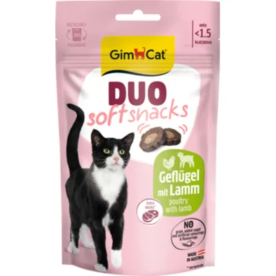 GimCat Duo Kattensnack Lam&Gevogelte 50 gr