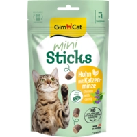 GimCat Mini Sticks Kattensnack Kip&Kattenkruid 50 gr