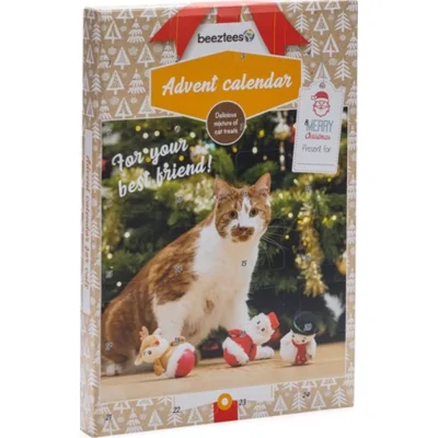 Beeztees Kerst Adventskalender Purr kat