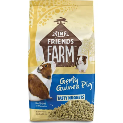 6x Tiny Friends Farm Gerty Guinea Pig Tasty Nuggets 907 gr