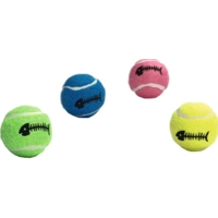 Beeztees Tennisbal met Belletje - 2 stuks