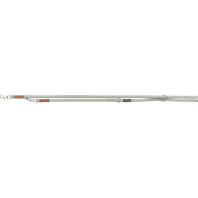 Trixie BE NORDIC Verstelbare Riem Leer - L/XL - Lichtgrijs