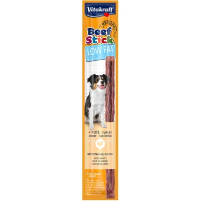 Vitakraft Beef Stick Original Low Fat - 10 stuks