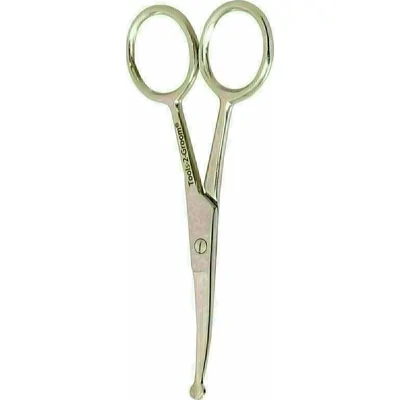 Tools-2-Groom Potenschaar Gebogen Met Afgeronde Punt - 11,5 cm
