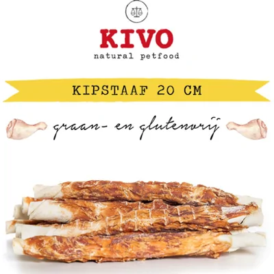 Kivo Kipstaaf - 2 x 20 cm
