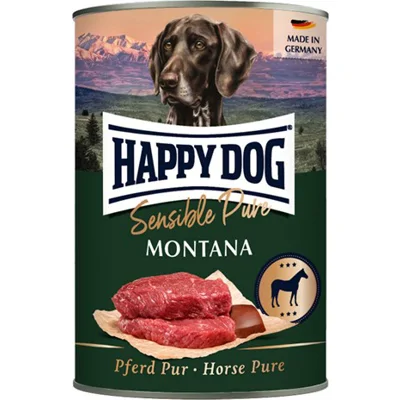 Happy Dog Sensible Pure Montana - Paard - 12 x 400 g