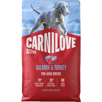 Carnilove Active Large Breed - Zalm & Kalkoen - 4 kg
