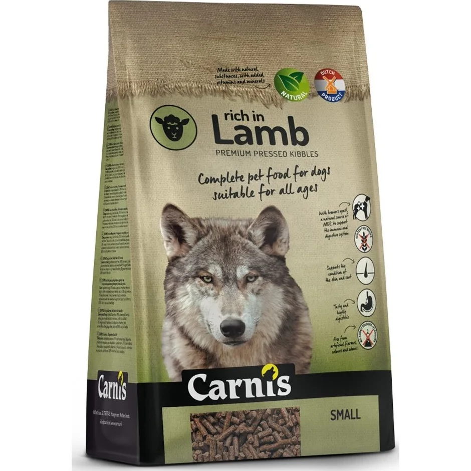 Carnis Lamb Small Geperst - Hondenvoer 2 kg