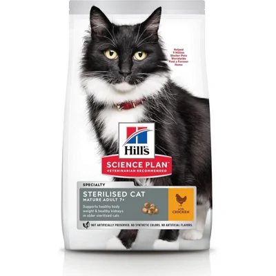 Hill's Science Plan Gesteriliseerde Kat Mature Adult Kip 1,5kg
