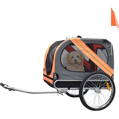 Pet trailer fietskar 80x56,5x63cm